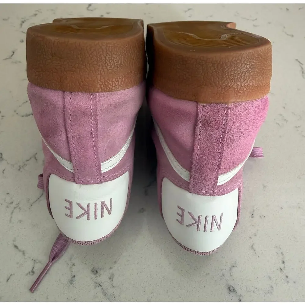 Nike Blazer Mid '77 Women's 7.5 Suede Pink Gum Sole Sneakers